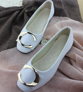 Chaussures décontractées coréennes de bonne qualité grande taille femmes nouveau design chaussures plates pour femmes