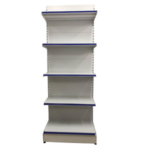 Étagère de présentation Standard <span class=keywords><strong>en</strong></span> aluminium, couleur noire, île Gondola, présentoir <span class=keywords><strong>utilisé</strong></span> dans les magasins et la <span class=keywords><strong>pharmacie</strong></span> pour la vente - Product Image 3