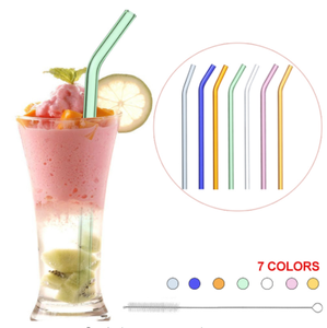 3 pièces réutilisable droite courbe <span class=keywords><strong>Pyrex</strong></span> <span class=keywords><strong>verre</strong></span> pipette brosse nouveau Bar Accessoires - Product Image 4