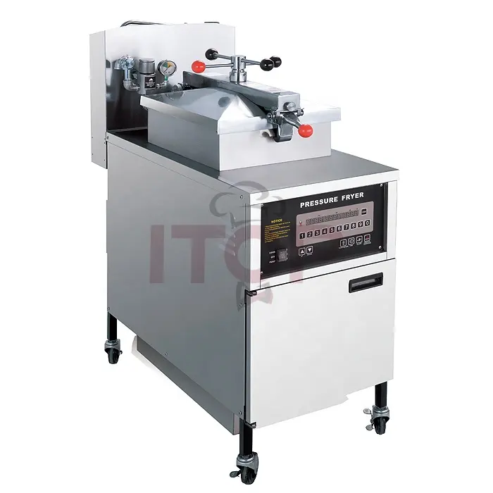 PFE-600/PFG-600 Pressione friggitrice Macchina Broasted di Pollo Fritto Elettrico Friggitrice A Pressione