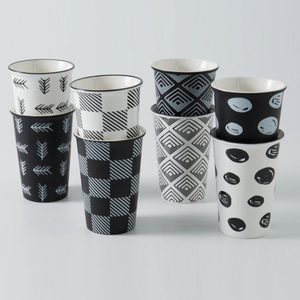 Reutilizable de doble pared con aislamiento de cerámica blanca de viaje <span class=keywords><strong>taza</strong></span> de café con tapa y manga 14 oz no <span class=keywords><strong>soy</strong></span> un papel <span class=keywords><strong>taza</strong></span> - Product Image 4