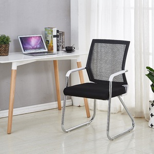 Precio de fábrica de arco en forma de tela de malla de tarea asiento ergonómico Conferencia habitación Oficina reunión formación silla - Product Image 3
