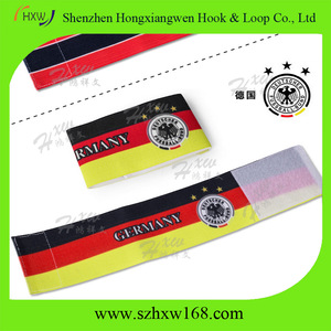 The printout of logo custom of <strong>soccer</strong>/<strong>soccer</strong> <strong>captain</strong> <strong>bracelet</strong> - Product Image 5