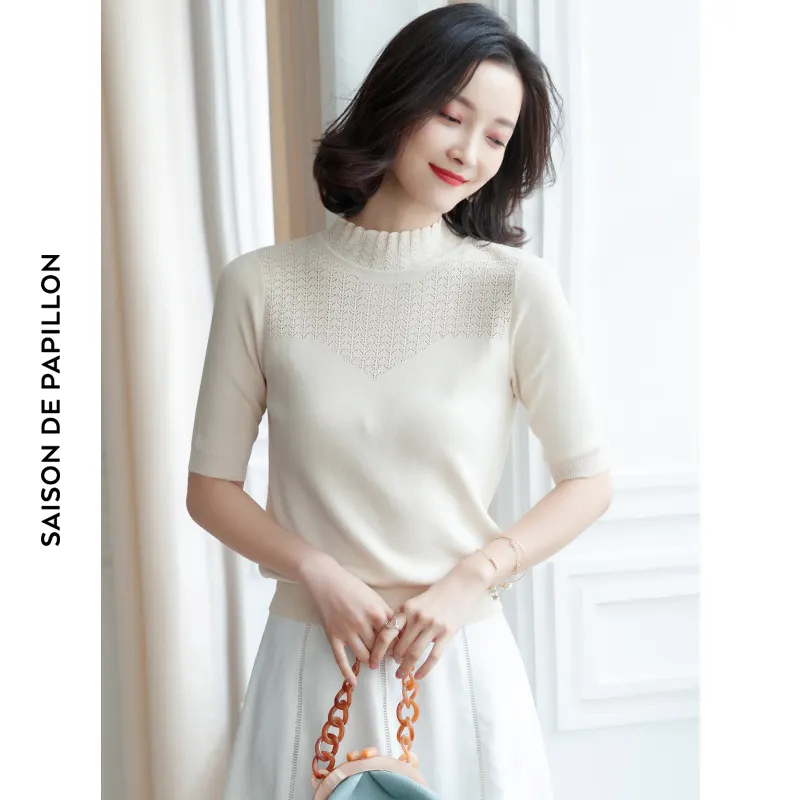 Summer new bottoming shirt women's sweater manufacturers wholesale