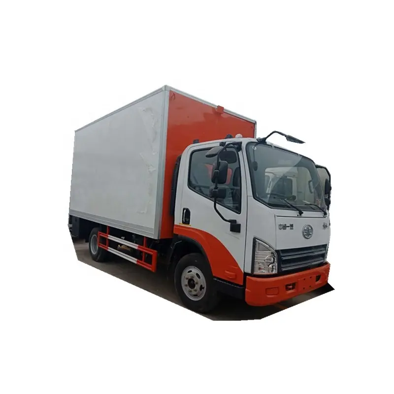 China Brand FAW 4x2 5tons small Stake Cargo Truck Lorry Truck for sale