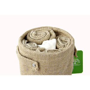 Organizer Box Bins <strong>Jute</strong> Storage <strong>Basket</strong> Mini Desk Storage <strong>Basket</strong> for Cotton Linen Foldable <strong>Basket</strong> With Handle - Product Image 4