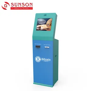 2017 Nouveau Produit de Trésorerie Accepteur Et QR Scanner ATM Bitcoin Machine Kiosque
