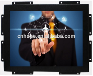 Carcasa de Metal, marco abierto 12 pulgadas capacitiva táctil Raspberry PI Monitor de pantalla para kiosk - Product Image 6