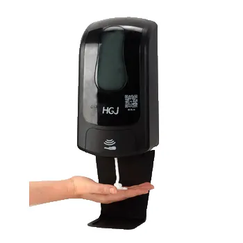 Dispensador de sabão líquido automático, dispensador de sabão líquido automático em plástico sem toque ir, sensor de movimento infravermelho, para kitc