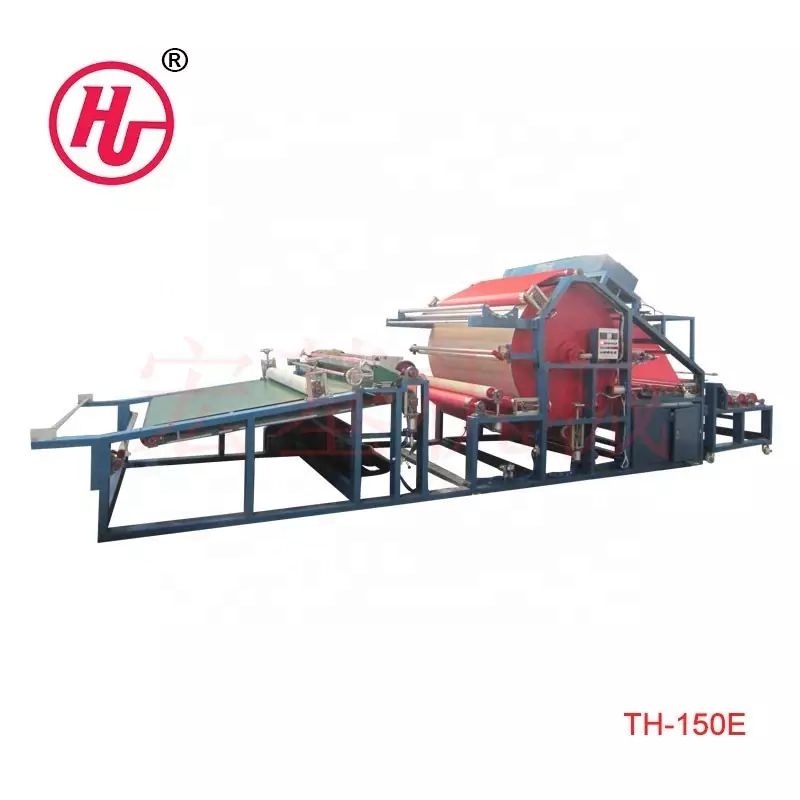 TH-150E busa dengan kain laminating mesin 