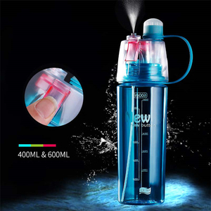 Nuevos productos 400 ml 600 ml deporte plástico infusor fruta bebida de <span class=keywords><strong>Shaker</strong></span> botella de agua - Product Image 1