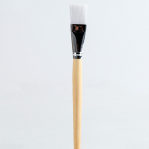 Venta caliente logotipo personalizado Facial <span class=keywords><strong>cara</strong></span> Mini cepillo <span class=keywords><strong>de</strong></span> la máscara corta con mango <span class=keywords><strong>de</strong></span> madera - Product Image 6