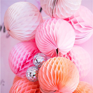 Nuevo estilo de papel de fiesta de decoración colgante de <span class=keywords><strong>bolas</strong></span> de <span class=keywords><strong>nido</strong></span> de <span class=keywords><strong>abeja</strong></span> - Product Image 1