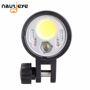 Nautieye NE21 6000LM COB الغوص الفيديو الضوئي/الصورة مع 5 درجة أنف بقعة ضوء - Product Image 4