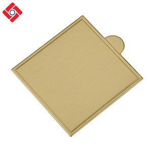 Personnalisé Mini 3 pouce Rectangle Argent Décoratif Dessert <span class=keywords><strong>Mousse</strong></span> Gâteau Bases, Cakeboards - Product Image 3