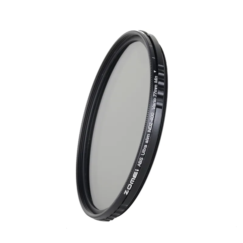 Zomei Mới Bộ Lọc Lens Fader Variable ND Lọc ABS Chống khóa Fader ND2-400 Có Thể Điều Chỉnh Bộ Lọc Không X tại chỗ