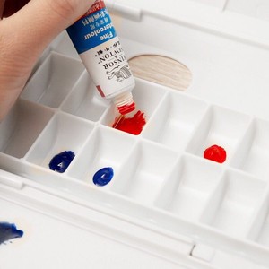 24 grilles artiste professionnel en plastique vide carré <span class=keywords><strong>palette</strong></span> d'<span class=keywords><strong>aquarelle</strong></span> peinture <span class=keywords><strong>palette</strong></span> de pigments <span class=keywords><strong>avec</strong></span> <span class=keywords><strong>couvercle</strong></span> - Product Image 2