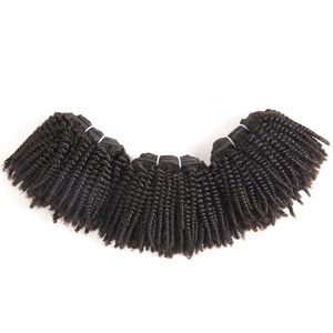 Indien Tante Cuticules Alignés Brut Vierge Boucles Bondissantes Fumi Cheveux Fournisseurs En Inde - Product Image 1