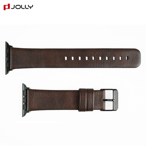 Usine Personnalisée Montre Intelligente Bracelet 38mm 40mm 42mm 44mm Pour <span class=keywords><strong>Apple</strong></span> iwatch Bande De Cuir - Product Image 5