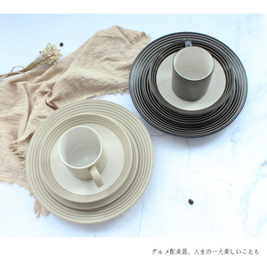 Los fabricantes de estilo <span class=keywords><strong>occidental</strong></span> de alta calidad precio barato ronda vintga placa de cerámica tazón taza - Product Image 1