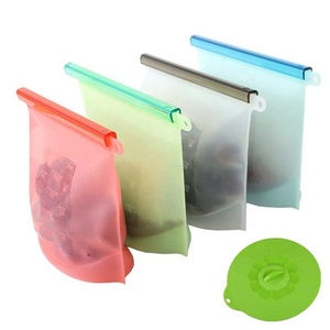 <span class=keywords><strong>Amazon</strong></span> meilleur Vendeur En Silicone Réutilisable De Stockage <span class=keywords><strong>Sous</strong></span> <span class=keywords><strong>Vide</strong></span> Alimentaire Préservation Congélateur Sac premium sacs - Product Image 3