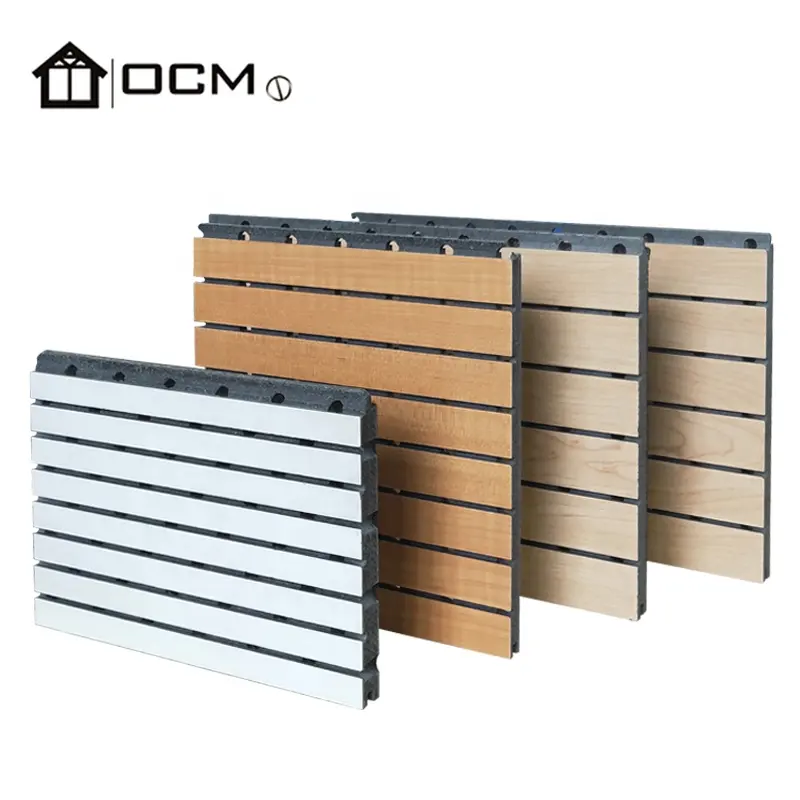 Finely Processed Soundproof Fireproof Perforated Acoustic mgo Wall Panel