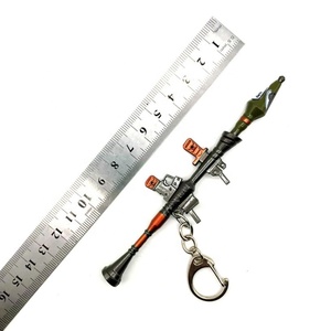 Fort noche 12 cm de batalla arma lanzador de cohetes anillo Fortnite pistola de Metal llavero - Product Image 2