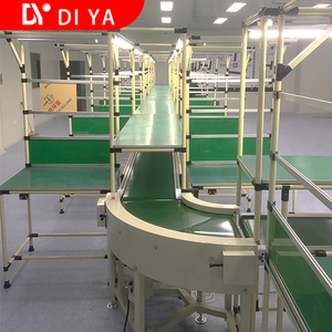 Efficiëntie Speed Aanpassing Draaien Curve Transportband Met Pvc Riem - Product Image 5