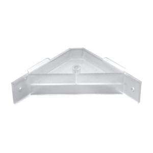 90 Degree <strong>Plastic</strong> <strong>Corner</strong> <strong>Bracket</strong> L Shape Cabinet Connector Right Angle Shelf Support 110x51mm Modern Design for Bathroom Living - Product Image 1