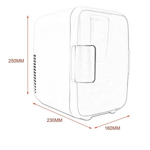 Zogifts Hotel Mini Bar <strong>Fridge</strong> for Car Refrigerator <strong>Monster</strong> Small With No Compressor Makeup Chocolate Cosmetic <strong>Energy</strong> Drink Skin - Product Image 5