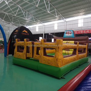 Máquina <span class=keywords><strong>de</strong></span> juego mecánica inflable del rodeo <span class=keywords><strong>de</strong></span> Bull del parque <span class=keywords><strong>de</strong></span> atracciones 6x4m - Product Image 5