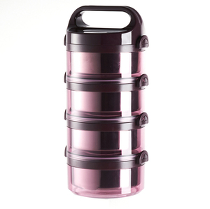 Take-away Folding <strong>Tiffin</strong> Carrier Lunchbox 2/3/4 Tiers Foldable 304 Stainless Steel <strong>Tiffin</strong> <strong>Lunch</strong> <strong>Box</strong> - Product Image 2