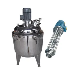 Food Grade Stainless Steel Ointment Vacuum Emulsifying Equipment