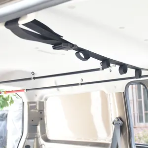 2 Strap Adjustable Vehicle Fishing Rod Rack Holder Straps Roof Rack Fishing Rod Car Carrier Belt Strap Pole Tools Storage