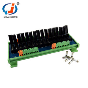Módulo <span class=keywords><strong>de</strong></span> Fusibles Universal Huaqingjun <span class=keywords><strong>de</strong></span> 16 Canales, Módulo <span class=keywords><strong>de</strong></span> Relés <span class=keywords><strong>de</strong></span> Fusibles <span class=keywords><strong>de</strong></span> CC <span class=keywords><strong>de</strong></span> 24 V, Protección Contra Sobrecarga <span class=keywords><strong>de</strong></span> Corriente, Personalizable - Product Image 1