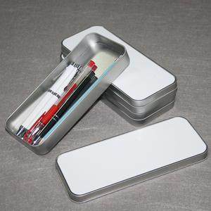 Hot sell products custom printing tin box, custom cheap pencil box case