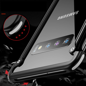 OATSBASF 2019 nuevo modelo de marco de Metal de aluminio cubierta de la caja del teléfono inteligente para <span class=keywords><strong>Samsung</strong></span> S10 Plus - Product Image 4