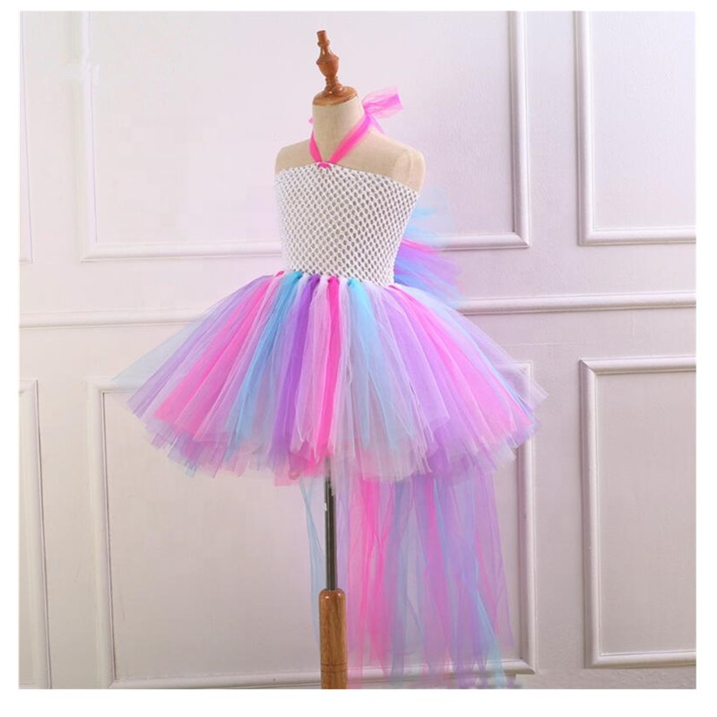 Trailing Tulle Princess Dress