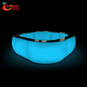 RC barato iluminado muebles led mesa de bar de plástico contadores para <span class=keywords><strong>club</strong></span> nocturno - Product Image 1