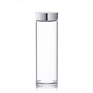 Bouteille d'eau en verre Borosilicate, facile à nettoyer, 1 pièce, bouteille d'eau pour boire de l'eau - Product Image 1