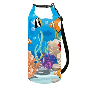 Sac étanche à enroulement avec impression intégrale, sac étanche personnalisé - Product Image 1