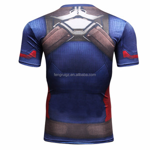 Nuevo T camisa la guerra Civil de Capitán América Tee 3D hombres Marvel vengadores 3 de hierro hombre ropa hombre crossfit Tops - Product Image 3