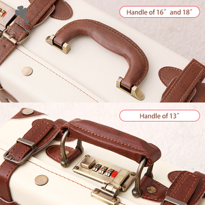 2019 de Niños de moda de cuero de la PU bolso de hombro bolso maleta blanda 3 <span class=keywords><strong>Set</strong></span> equipaje Vintage tronco - Product Image 2
