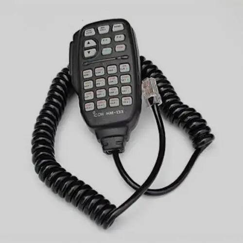 माइक्रोफोन स्पीकर मोबाइल रेडियो के लिए HM133 IC-2100H/2710H/2800H/220H वॉकी टॉकी के साथ स्पीकर कीपैड