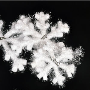 Рождественское украшение в виде белого Снежинки из пенопласта, 16 см - Product Image 2