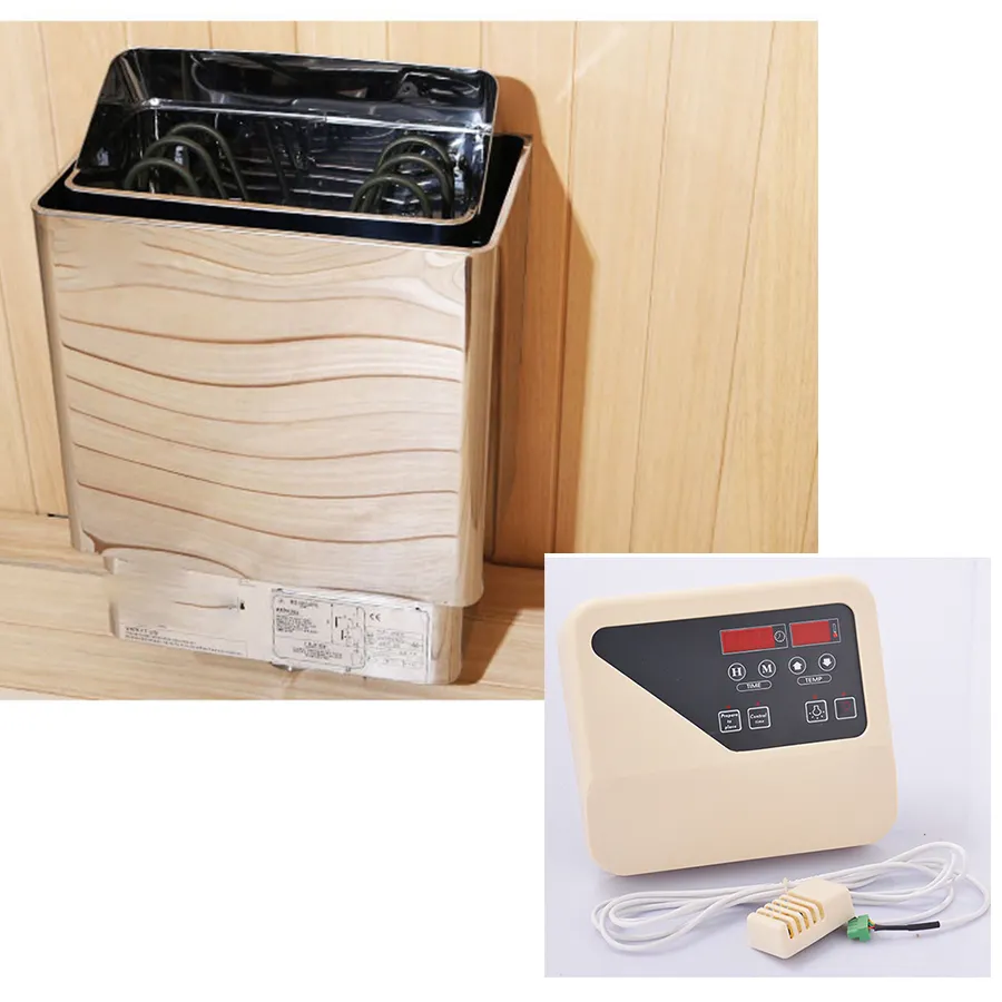 Factory Price Electric Dry Steam Sauna Room Sauna Heater / External Sauna Stove with controller