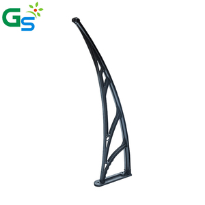 Soporte de aleación de aluminio <span class=keywords><strong>Naturecare</strong></span>, toldo de policarbonato para ventana, 600x1000mm - Product Image 3