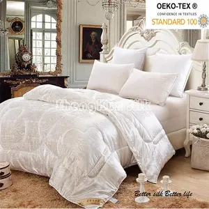 Jogo de cama jacquard elegante de luxo, jogo de roupa de cama Oeko-tex100 personalizado para casa/hotel e casamento