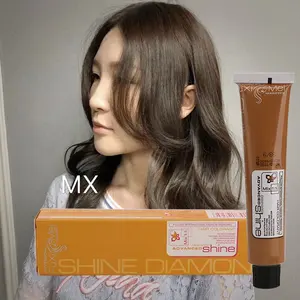 JINGXIN inofensivo no se desvanecen color loco fabricantes profesionales de crema de color de pelo