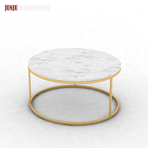 Bàn Cà Phê Tròn Bền Chất Lượng Cao Bàn Kim Loại Vàng Bàn Cà Phê Sang Trọng - Product Image 2